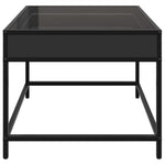 Salongbord Med Infinity Led Svart 50X50X41 Cm
