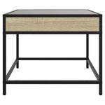 Salongbord Med Infinity Led Sonoma Eik 50X50X41 Cm