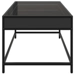Salongbord Med Infinity Led Svart 70X50X41 Cm
