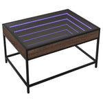 Salongbord Med Infinity Led Brun Eik 70X50X41 Cm