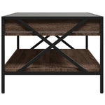 Salongbord Med Infinity Led Brun Eik 90X50X38 Cm