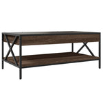 Salongbord Med Infinity Led Brun Eik 90X50X38 Cm