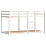 Køyeseng Med Gardiner Rose 80X200 Cm Heltre Furu