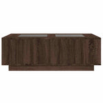 Salongbord Med Infinity Led Brun Eik 116X69X40 Cm
