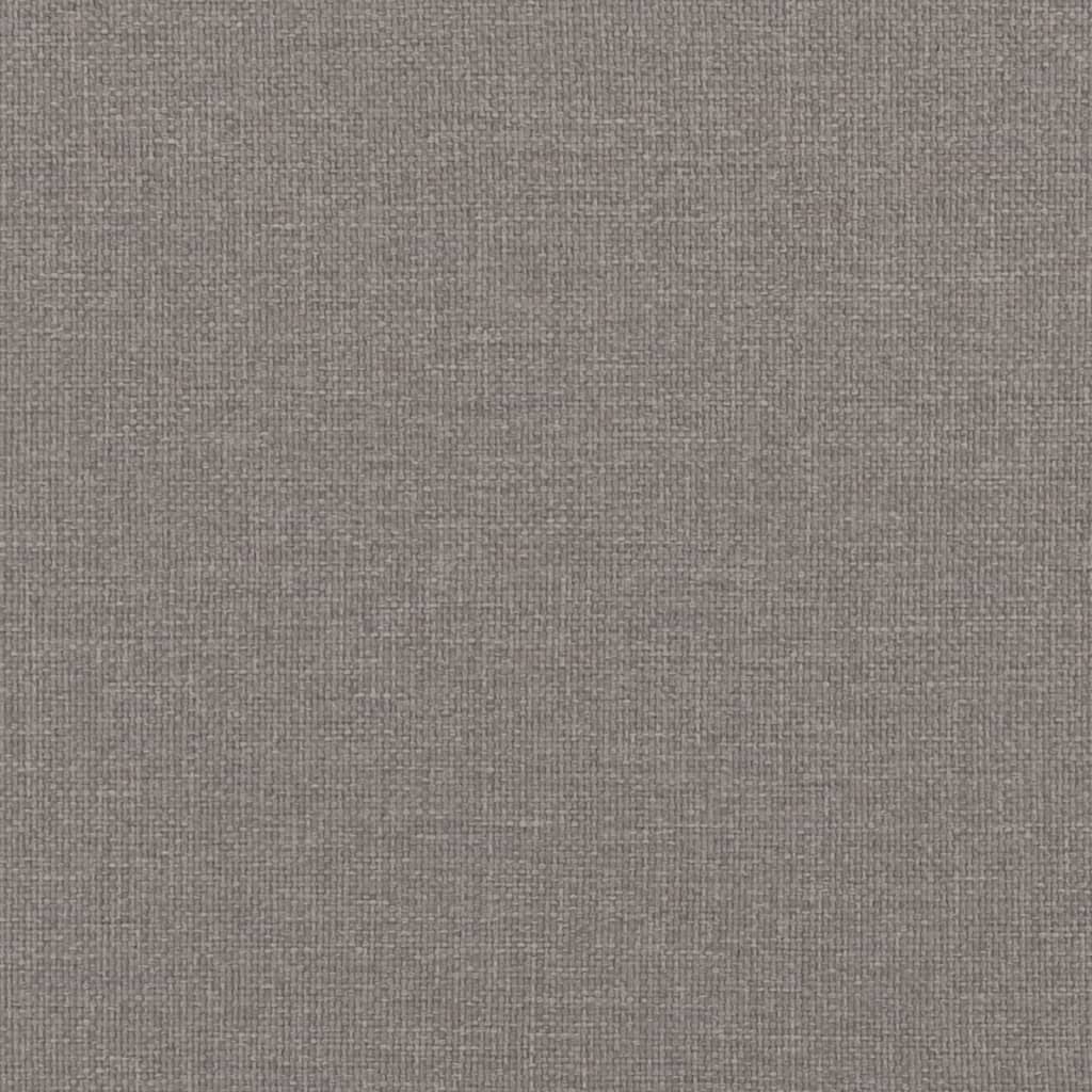 Seng Med Madrass Boksfjær Gråbrun 180X200 Cm Stoff