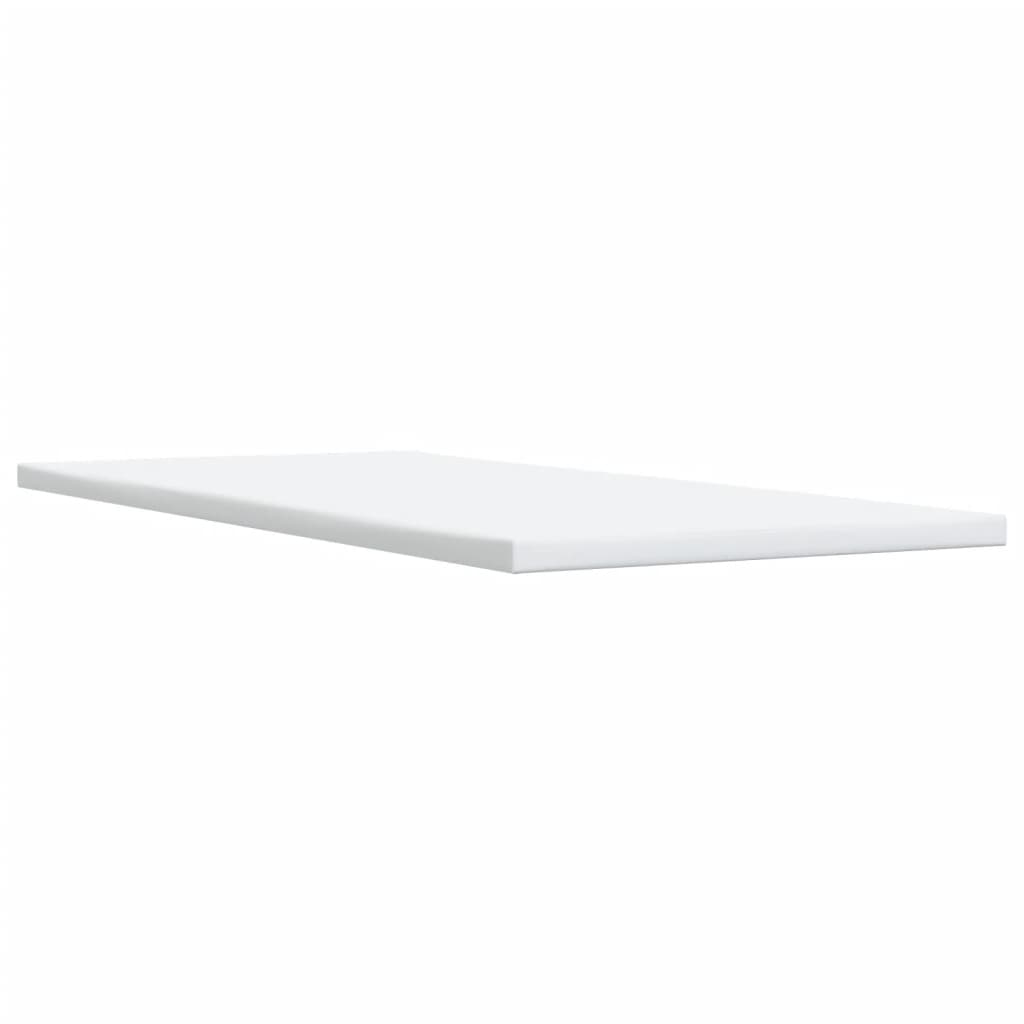 Seng Med Madrass Boksfjær Lysegrå 100X200 Cm Stoff