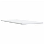 Seng Med Madrass Boksfjær Kremhvit 100X200 Cm Stoff