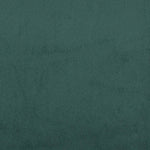 Seng Med Madrass Boksfjær Mørkegrønn 100X200 Cm Fløyel