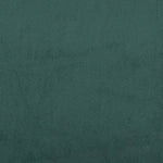 Seng Med Madrass Boksfjær Mørkegrønn 120X200 Cm Fløyel