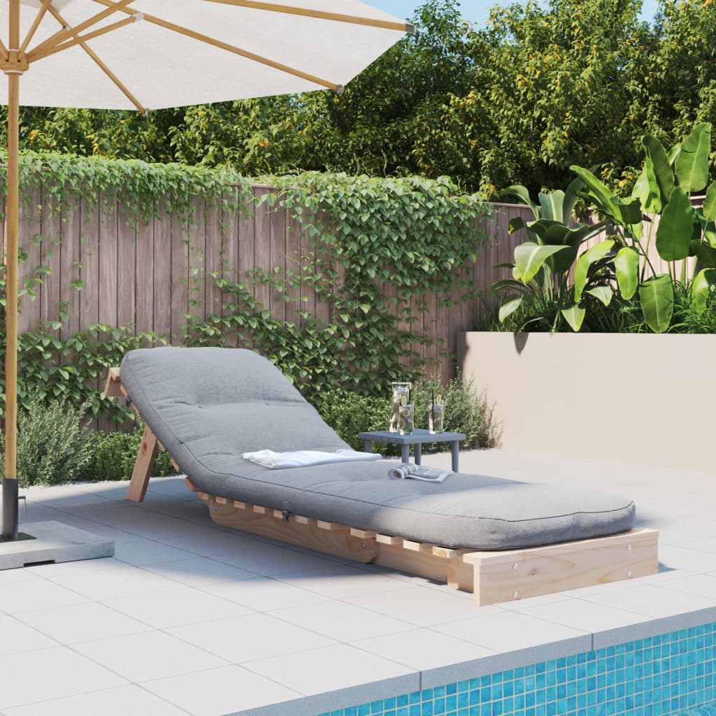 Futonsofa Med Madrass 60X206X11 Cm Heltre Furu