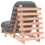 Futonsofa Med Madrass 60X206X11 Cm Heltre Douglasgran