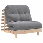 Futonsofa Med Madrass 80X206X11 Cm Heltre Furu