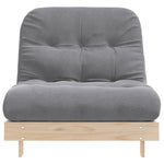 Futonsofa Med Madrass 80X206X11 Cm Heltre Furu