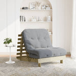 Futonsofa Med Madrass 80X206X11 Cm Impregnert Furu