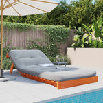 Futonsofa Med Madrass Voksbrun 90X206X11 Cm Heltre Furu