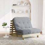 Futonsofa Med Madrass 100X206X11 Cm Impregnert Furu