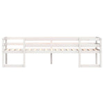 Sengeramme For Barn Hvit 90X200 Cm Heltre Furu
