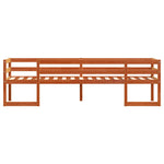 Sengeramme For Barn Voksbrun 90X200 Cm Heltre Furu