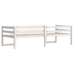 Sengeramme For Barn Hvit 75X190 Cm Heltre Furu