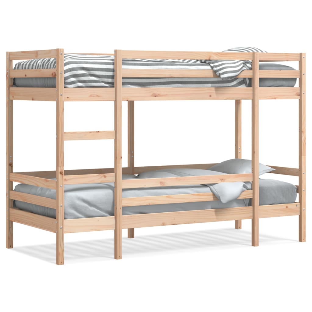 Køyeseng Uten Madrass 90X190 Cm Heltre Furu