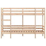 Køyeseng Uten Madrass 90X190 Cm Heltre Furu