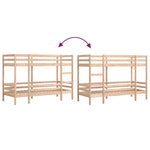 Køyeseng Uten Madrass 90X190 Cm Heltre Furu