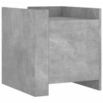 Nattbord Betonggrå 45X50X50 Cm Konstruert Tre