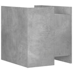 Nattbord Betonggrå 45X50X50 Cm Konstruert Tre