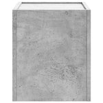 Veggmonterte Nattbord 2 Stk Betonggrå 45X30X35 Cm