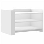 Salongbord Hvit 80X50X50 Cm Konstruert Tre