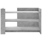 Salongbord Betonggrå 80X50X50 Cm Konstruert Tre