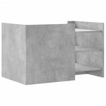 Salongbord Betonggrå 80X50X50 Cm Konstruert Tre