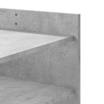Salongbord Betonggrå 80X50X50 Cm Konstruert Tre