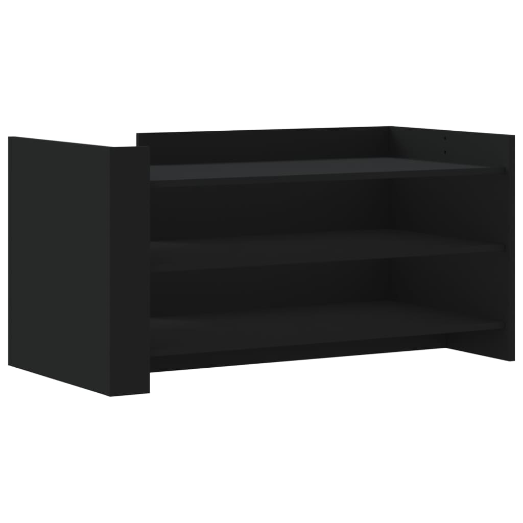 Salongbord Svart 100X50X50 Cm Konstruert Tre