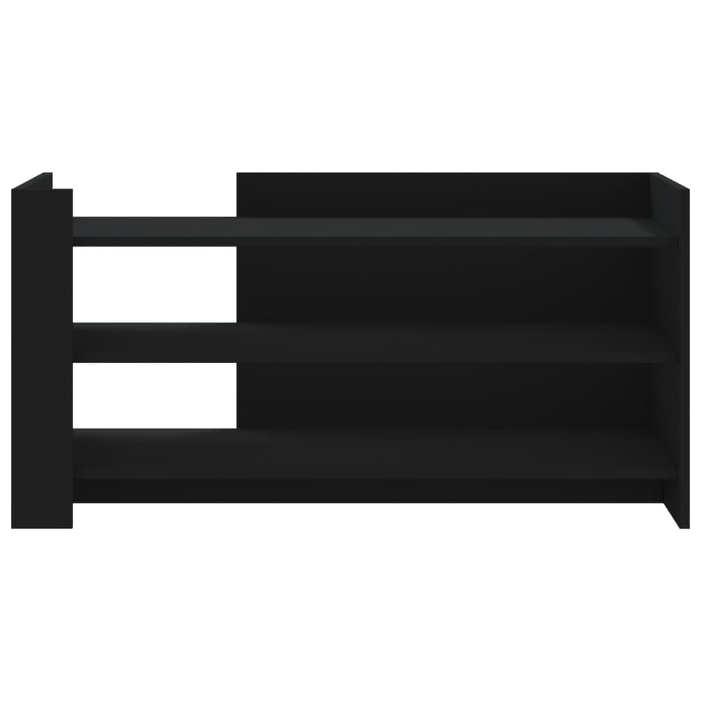 Salongbord Svart 100X50X50 Cm Konstruert Tre