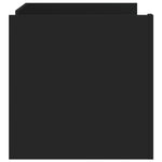 Salongbord Svart 100X50X50 Cm Konstruert Tre