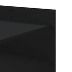 Salongbord Svart 100X50X50 Cm Konstruert Tre