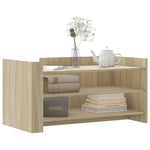 Salongbord Sonoma Eik 100X50X50 Cm Konstruert Tre