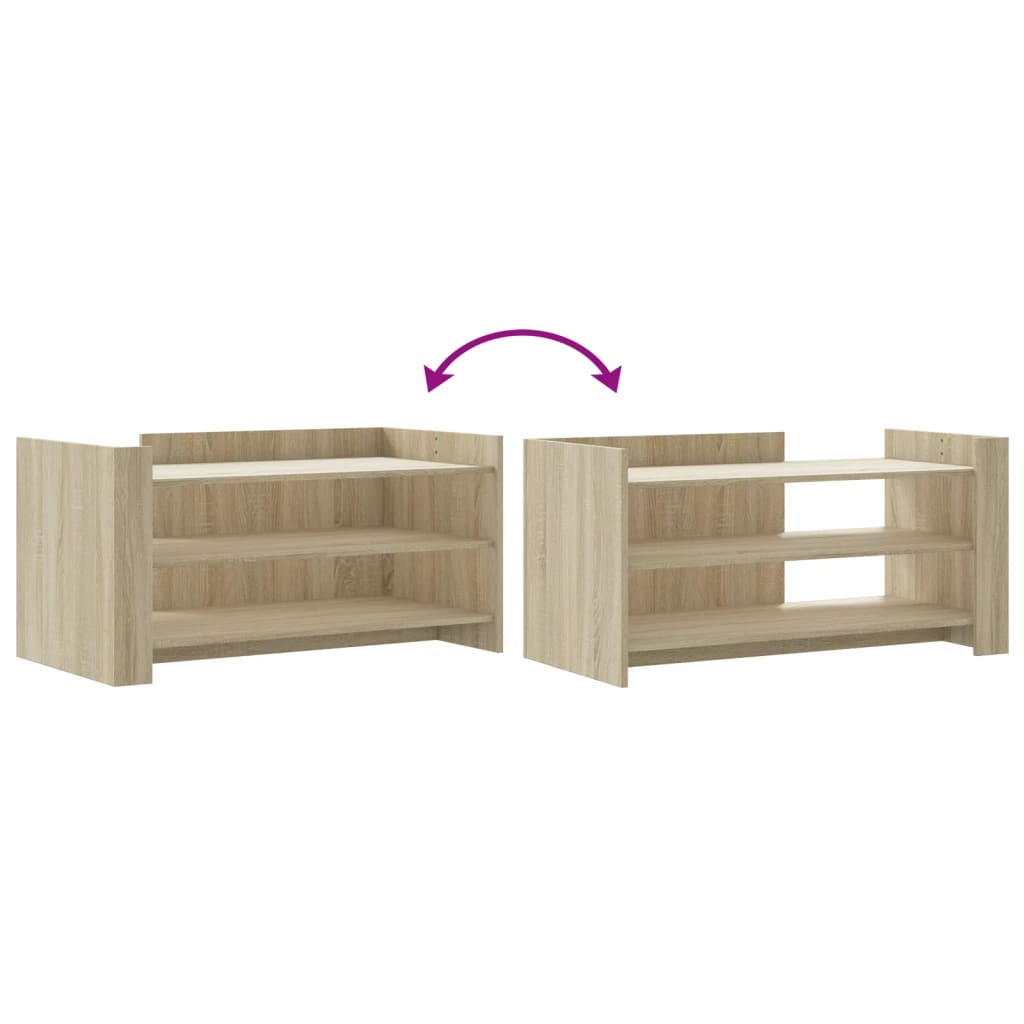 Salongbord Sonoma Eik 100X50X50 Cm Konstruert Tre