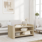 Salongbord Sonoma Eik 100X50X50 Cm Konstruert Tre