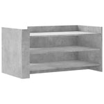 Salongbord Betonggrå 100X50X50 Cm Konstruert Tre