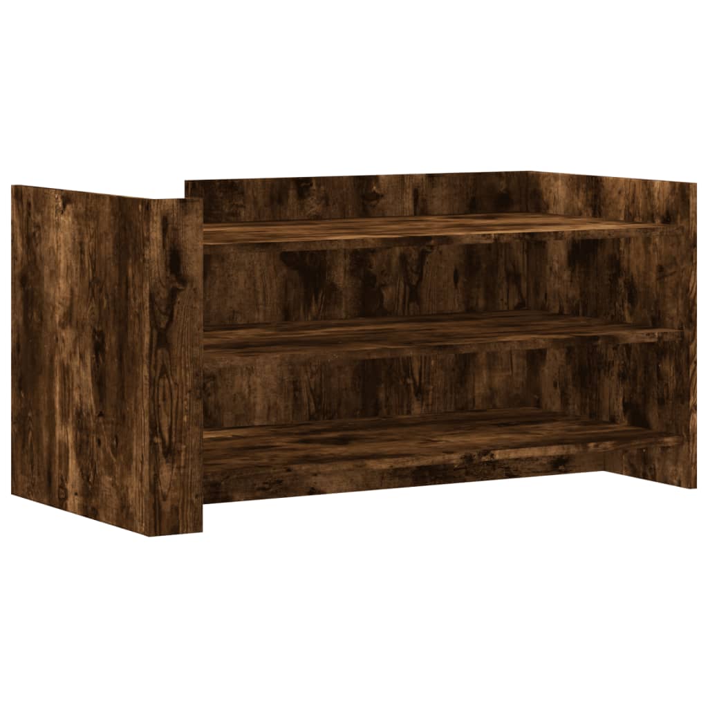 Salongbord Røkt Eik 100X50X50 Cm Konstruert Tre