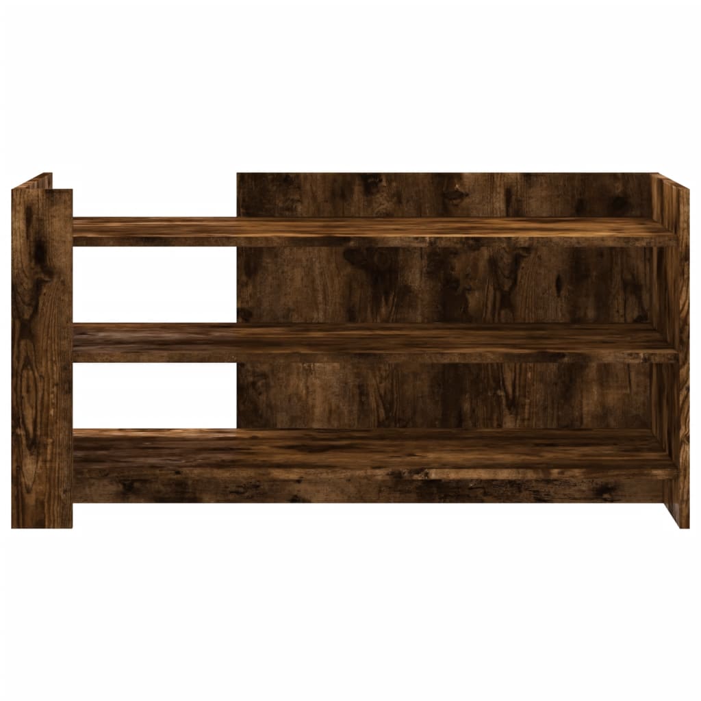 Salongbord Røkt Eik 100X50X50 Cm Konstruert Tre