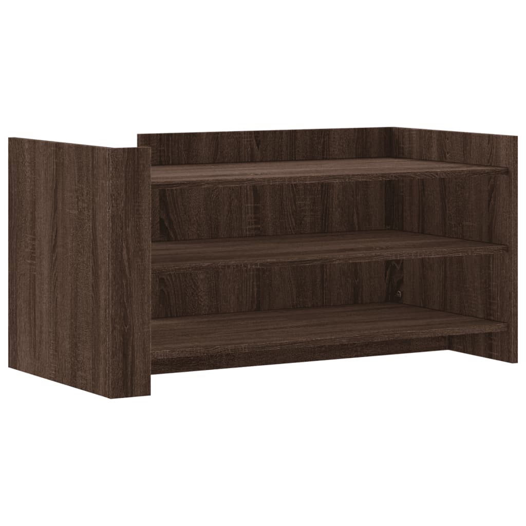 Salongbord Brun Eik 100X50X50 Cm Konstruert Tre