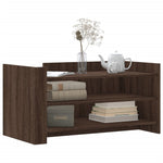 Salongbord Brun Eik 100X50X50 Cm Konstruert Tre