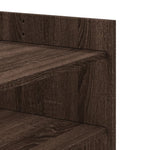 Salongbord Brun Eik 100X50X50 Cm Konstruert Tre