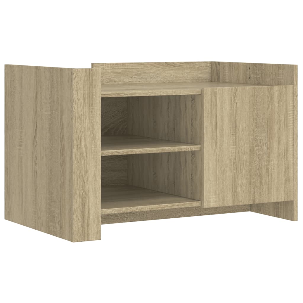 Salongbord Sonoma Eik 80X50X50 Cm Konstruert Tre