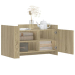 Salongbord Sonoma Eik 80X50X50 Cm Konstruert Tre