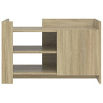 Salongbord Sonoma Eik 80X50X50 Cm Konstruert Tre