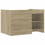 Salongbord Sonoma Eik 80X50X50 Cm Konstruert Tre